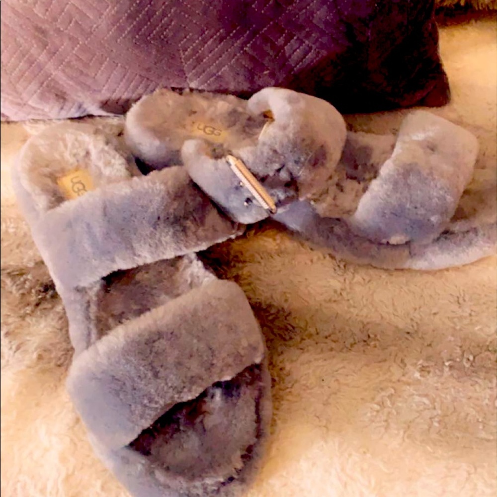 Cozy fuzzy UGG slippers